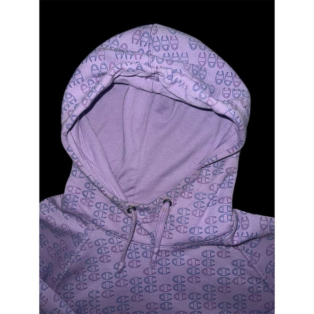 Champion Women’s Hoodie Purple Lilac M - Picture 12 of 16
